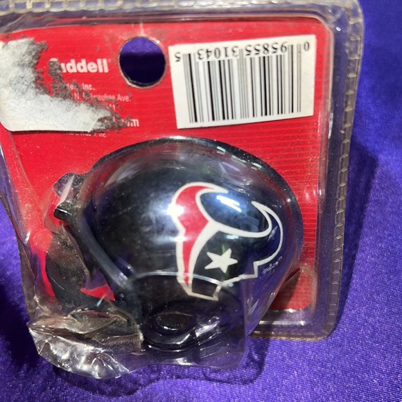 New 📌Riddell Houston Texans Mini Helmet - Picture 4 of 7